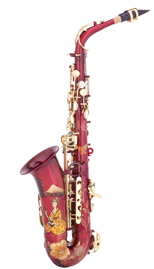 Chateau art series saxophone japan geisha
