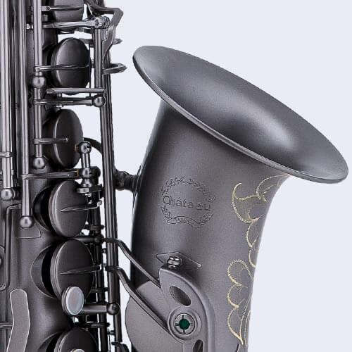Chateau big bell black alto saxophone