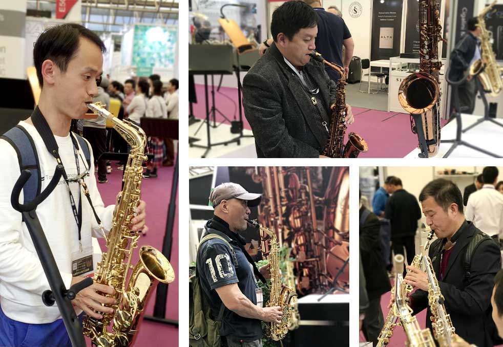 music china playing saxophone